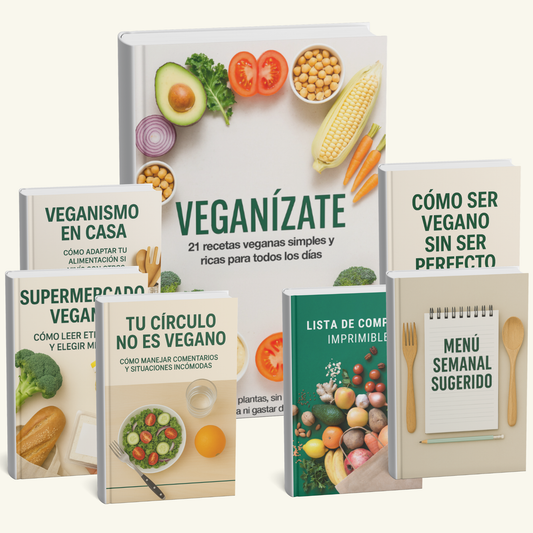 Veganizate + 6 eBooks de REGALO🎁